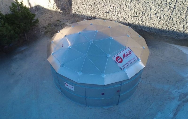 MEK-DOME L1 Alüminyum Geodesic Dome Roof