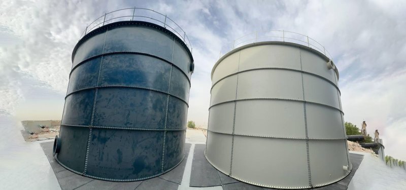 <b>Silindirik Modüler</b> Su Depoları