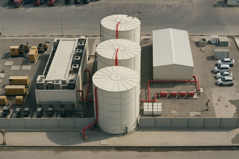 Silindirik Modüler <b>Su Depoları</b>